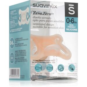 Suavinex Zero Zero Physiological Teat dummy 0-6 m 1 pc Suavinex Zero Zero Physiological Teat dummy 0-6 m 1 pc