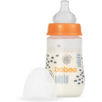 Baboo Blue Haze Anti-colic Feeding Bottle - Baby Bottle Baboo Blue Haze Anti-colic Feeding Bottle - Baby Bottle