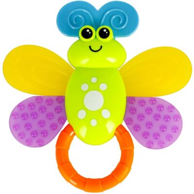 Bam-Bam Teether chew toy 3m+ Butterfly 1 pc Bam-Bam Teether chew toy 3m+ Butterfly 1 pc