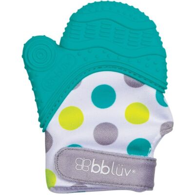 BBLÜV Glüv teething glove Aqua 1 pc BBLÜV Glüv teething glove Aqua 1 pc