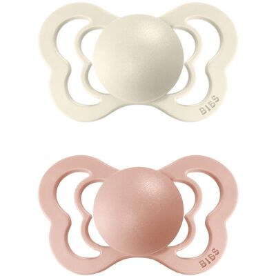 BIBS Couture Natural Rubber Size 1 - Pacifier - 0-6 Months BIBS Couture Natural Rubber Size 1 - Pacifier - 0-6 Months