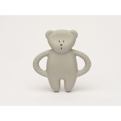 Moonie Natural Teether Grey chew toy 1 pc Moonie Natural Teether Grey chew toy 1 pc