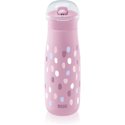 NUK Mini-Me Pink Children's Bottle - Sip & Flip - 450ml NUK Mini-Me Pink Children's Bottle - Sip & Flip - 450ml