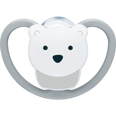 NUK Perfect Match Air 18+m dummy Polar Bear 1 pc NUK Perfect Match Air 18+m dummy Polar Bear 1 pc