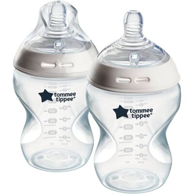 Tommee Tippee Natural Start Anti-Colic baby bottle Slow Flow 0m+ 2x260 ml Tommee Tippee Natural Start Anti-Colic baby bottle Slow Flow 0m+ 2x260 ml