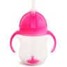 Munchkin Click Lock™ Tip & Sip cup with straw Pink 6 m+ 207 ml