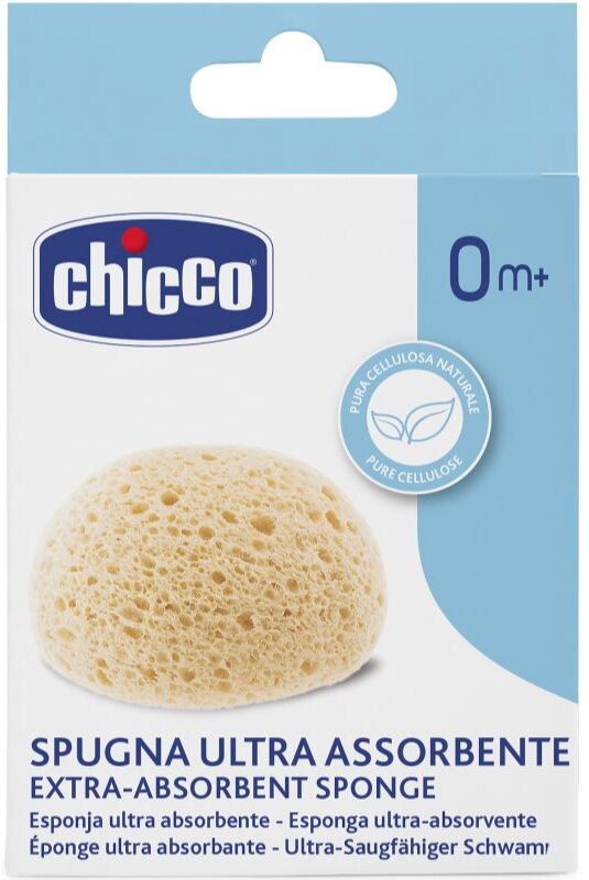 Chicco Extra-Absorbent Sponge bath sponge for children 0m+ 1 pc