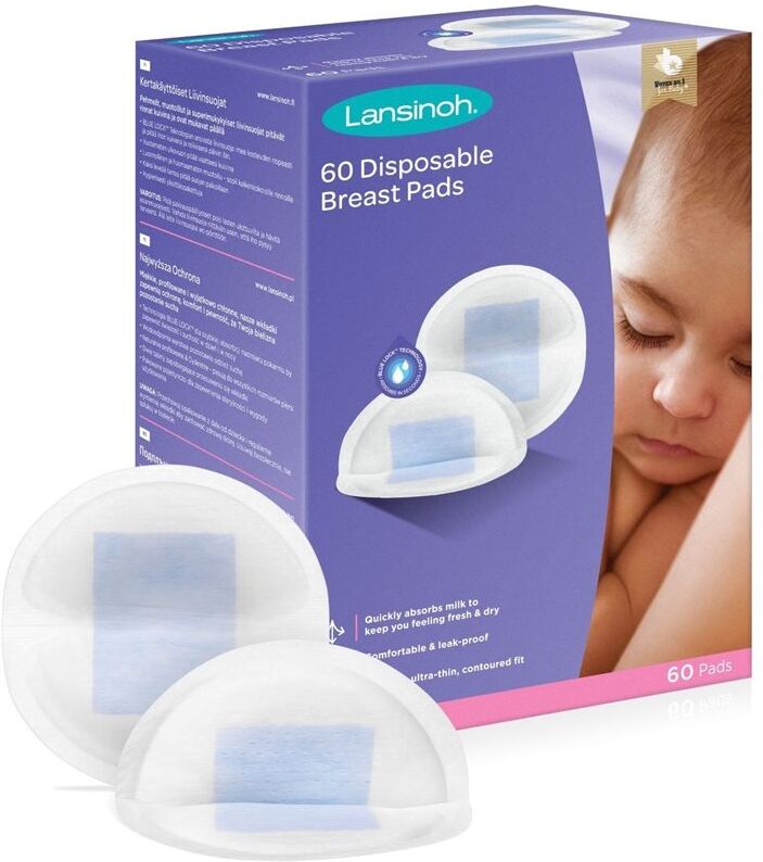 Lansinoh Breastfeeding Disposable Breast Pads disposable breast pads 60 pc