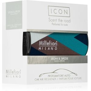 Millefiori Icon Wood & Spices car air freshener III. 1 pc