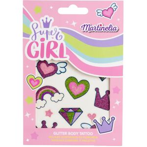 Martinelia Super Girl Glitter Body Tatto tattoo for children 1 pc