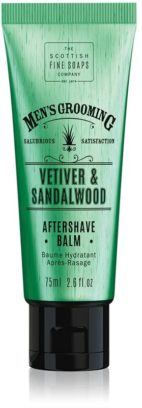 Scottish Fine Soaps Men’s Grooming Vetiver & Sandalwood aftershave balm 75 ml