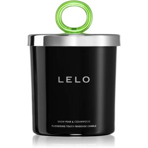 Lelo Flickering Touch Massage Candle massage candle Snow Pear & Cedarwood 150 g