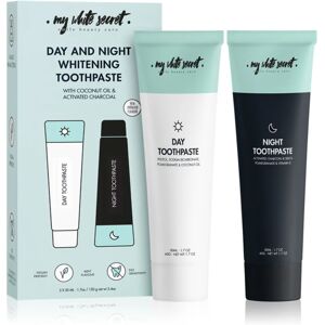 My White Secret Toothpaste Classic Mint dental care set(for pearly white teeth)