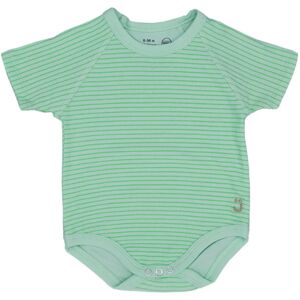 J BIMBI 4SEASON STRIPES Aqua Green babygrow 0-36 months 1 pc