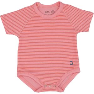 J BIMBI 4SEASON STRIPES Coral Red babygrow 0-36 months 1 pc