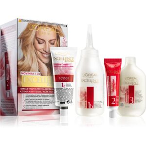 L’Oréal Paris Excellence Creme hair colour shade 9 Light Natural Blonde