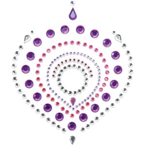 Bijoux Indiscrets Flamboyant nipple stickers purple/pink 2 pc