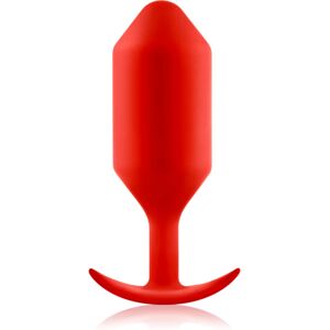 b-Vibe Snug Plug 6 butt plug red 16,9 cm