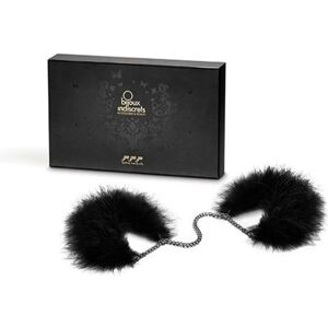 Bijoux Indiscrets Za Za Zu Feather Handcuffs feather handcuffs black 1 pc