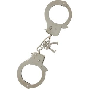 Dream Toys A classic police metal handcuffs short 26 cm