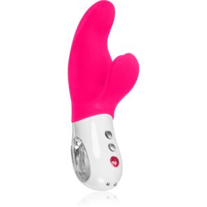 Fun Factory Miss Bi vibrator with clitoral stimulator Pink/White 17 cm