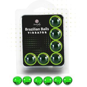 Secret play Brazilian Shock 6 Balls Set body oil 6x4 g