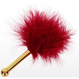 Taboom Bondage in Luxury feather tickler red 20 cm