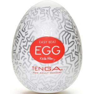 Tenga Keith Haring Egg Party disposable masturbator 6,5 cm