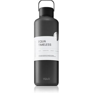 Equa Timeless stainless steel water bottle colour Dark 1000 ml