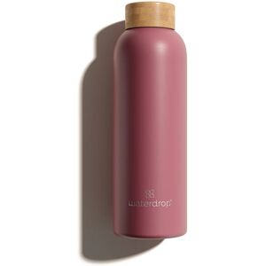 Waterdrop Thermo Steel stainless steel water bottle colour Pink Matt 600 ml