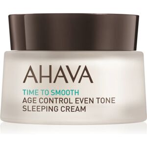 AHAVA Time To Smooth illuminating night cream to treat the first signs of skin ageing 50 ml