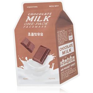 A’pieu One-Pack Milk Mask Chocolate nourishing sheet mask 21 g