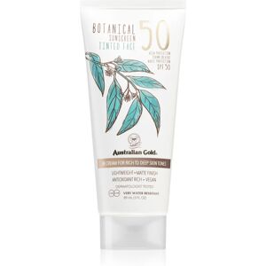 Australian Gold Botanical Tinted Face toning protective cream SPF 50 Rich-Deep Dark 88 ml