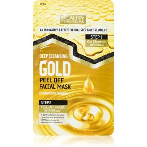 Beauty Formulas Gold exfoliating mask 2-in-1 1 pc