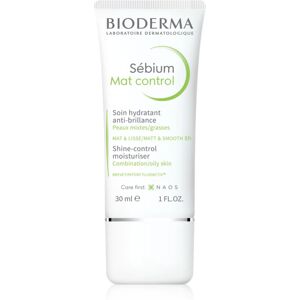 Bioderma Sébium Mat Control light moisturising cream for shiny skin and enlarged pores 30 ml