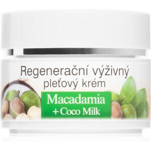 Bione Cosmetics Macadamia + Coco Milk regenerating face cream with nourishing and moisturising effect 51 ml