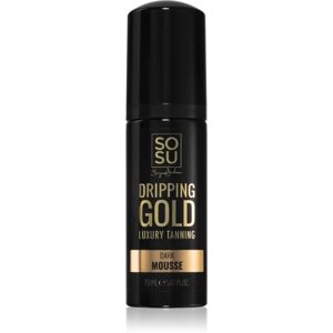 Dripping Gold Luxury Tanning Mousse Dark self-tanning mousse for deeper tan 150 ml
