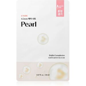 ETUDE 0.2 Therapy Air Mask Pearl brightening sheet mask with revitalising effect 20 ml