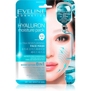 Eveline Cosmetics Hyaluron Moisture Pack super hydrating soothing sheet mask