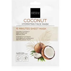 Gabriella Salvete Face Mask Coconut moisturising face sheet mask 1 pc