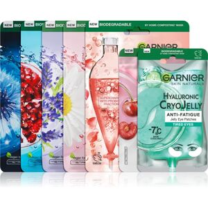 Garnier Skin Naturals sheet mask set