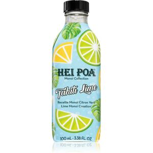 Hei Poa Tahiti Monoi Oil Lime multi-purpose oil for face, body and hair 100 ml