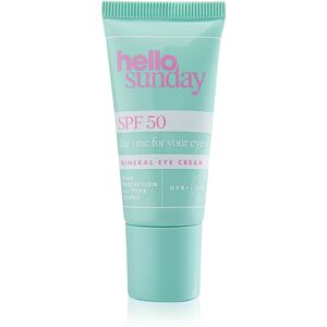 hello sunday the one for your eyes smoothing and brightening eye cream SPF 50 15 ml