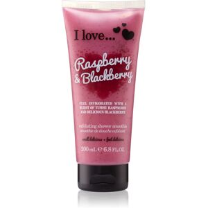 I love... Raspberry & Blackberry shower scrub 200 ml