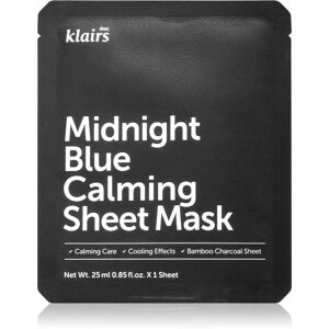 Klairs Midnight Blue Calming Sheet Mask soothing sheet mask 25 ml