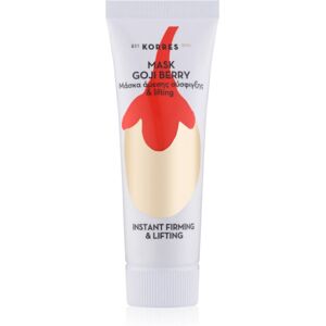 Korres Goji Berry lifting and firming mask with instant effect 18 ml