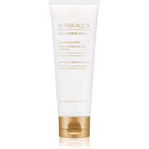 Missha Super Aqua Cell Renew Snail foam cleanser with snail extract 100 ml