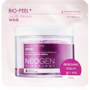 Neogen Dermalogy Bio-Peel+ Gauze Peeling Wine exfoliating cotton pads to smooth skin and minimise pores 8 pc