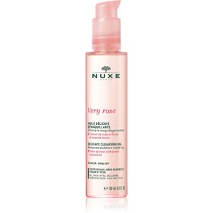 Nuxe Very Rose gentle cleansing oil for face and eyes 150 ml