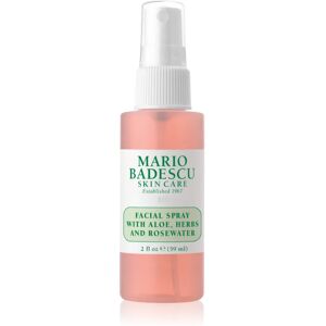 Mario Badescu Facial Spray with Aloe, Herbs and Rosewater toning facial mist for radiance and hydration 59 ml